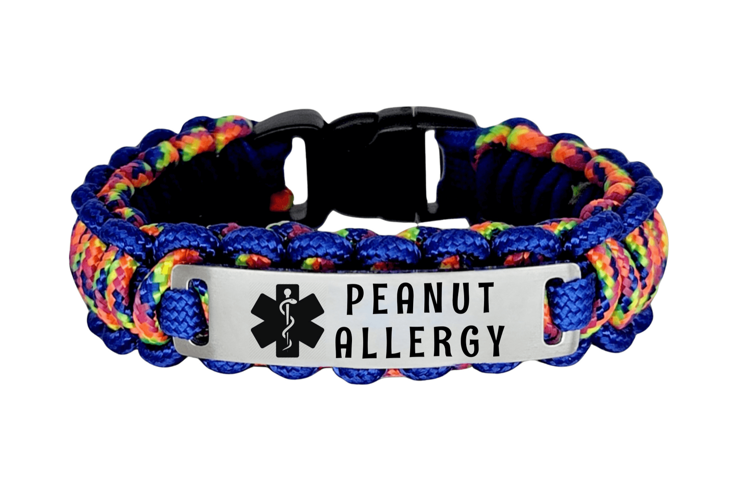 Custom Engraved 275 Paracord Bracelet – Ideal for Kids and Adults