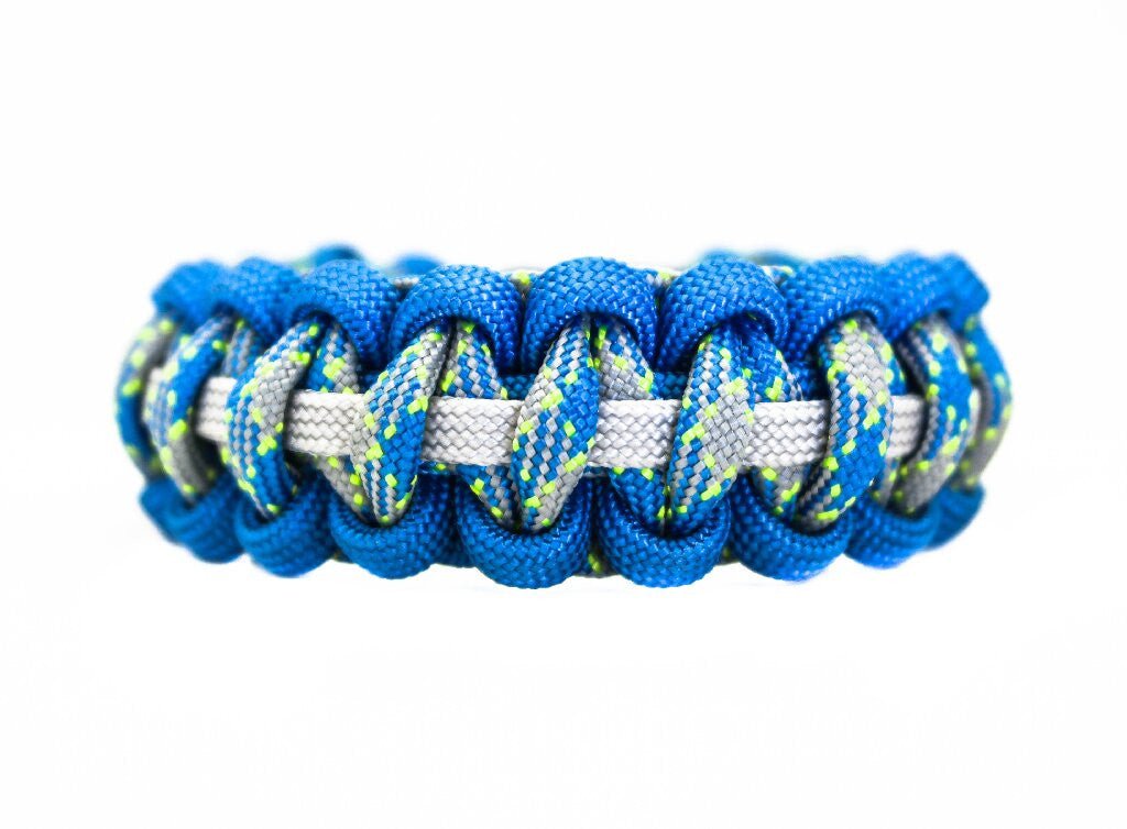 Rattler Two Color Paracord Bracelet 550 Paracord Bracelet Paracord