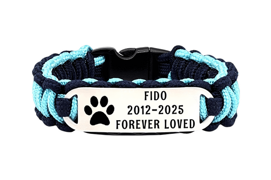 Pet Memorial 275 Paracord Bracelet