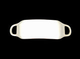 Engraved Stainless Steel Large Rectangle Bracelet ID Tag